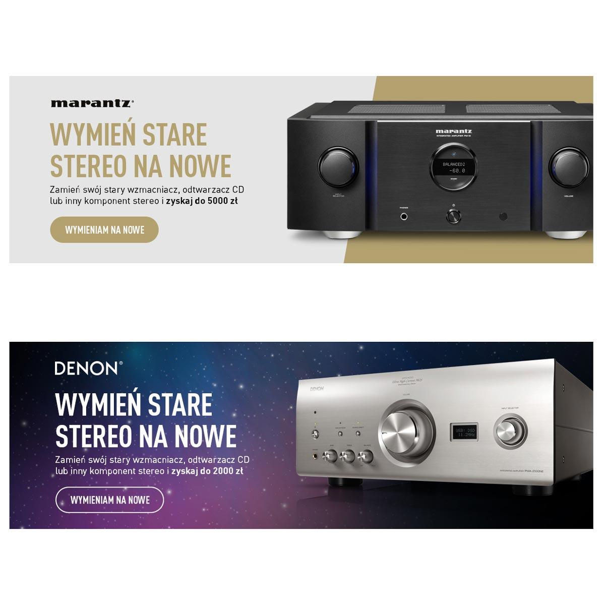 Wymień stare stereo