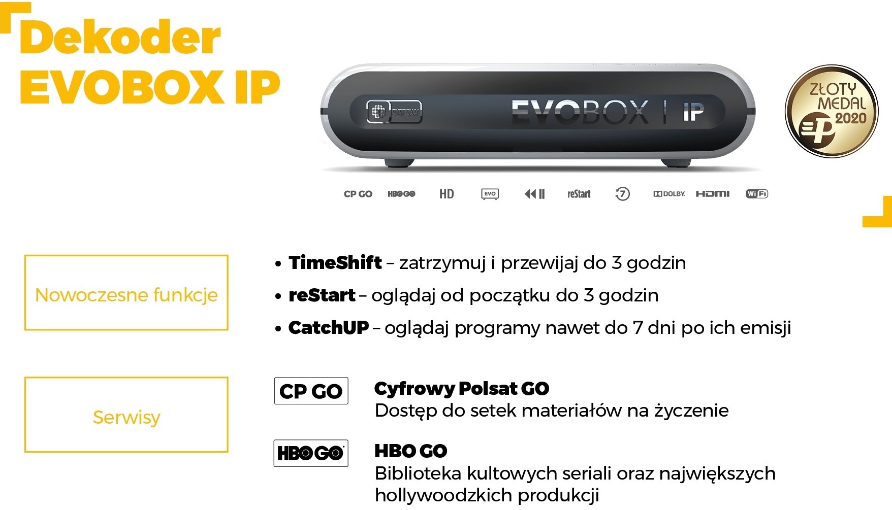 Evobox Stream i Evobox IP