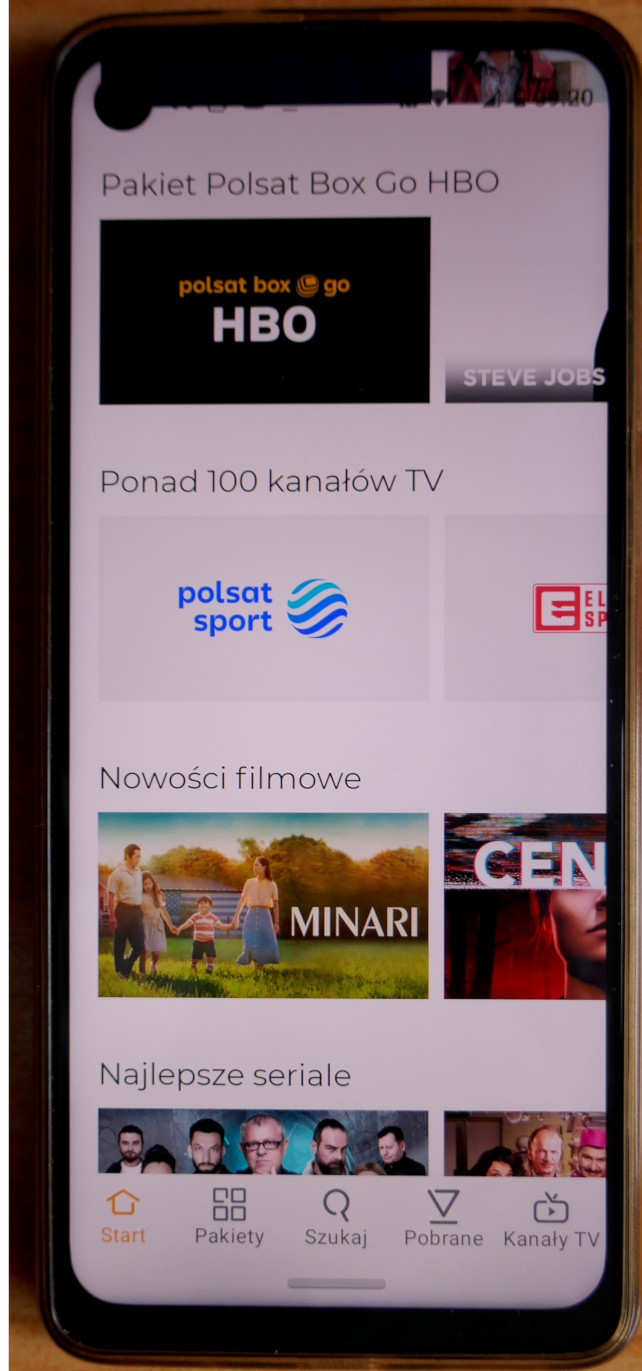 Dekoder Polsat Box 4K D61AW