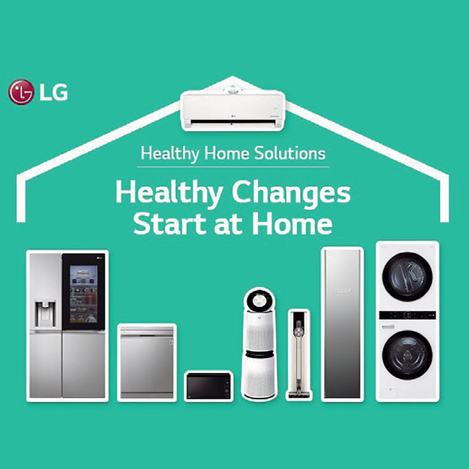 Nowa kampania LG Healthy Home Solutions