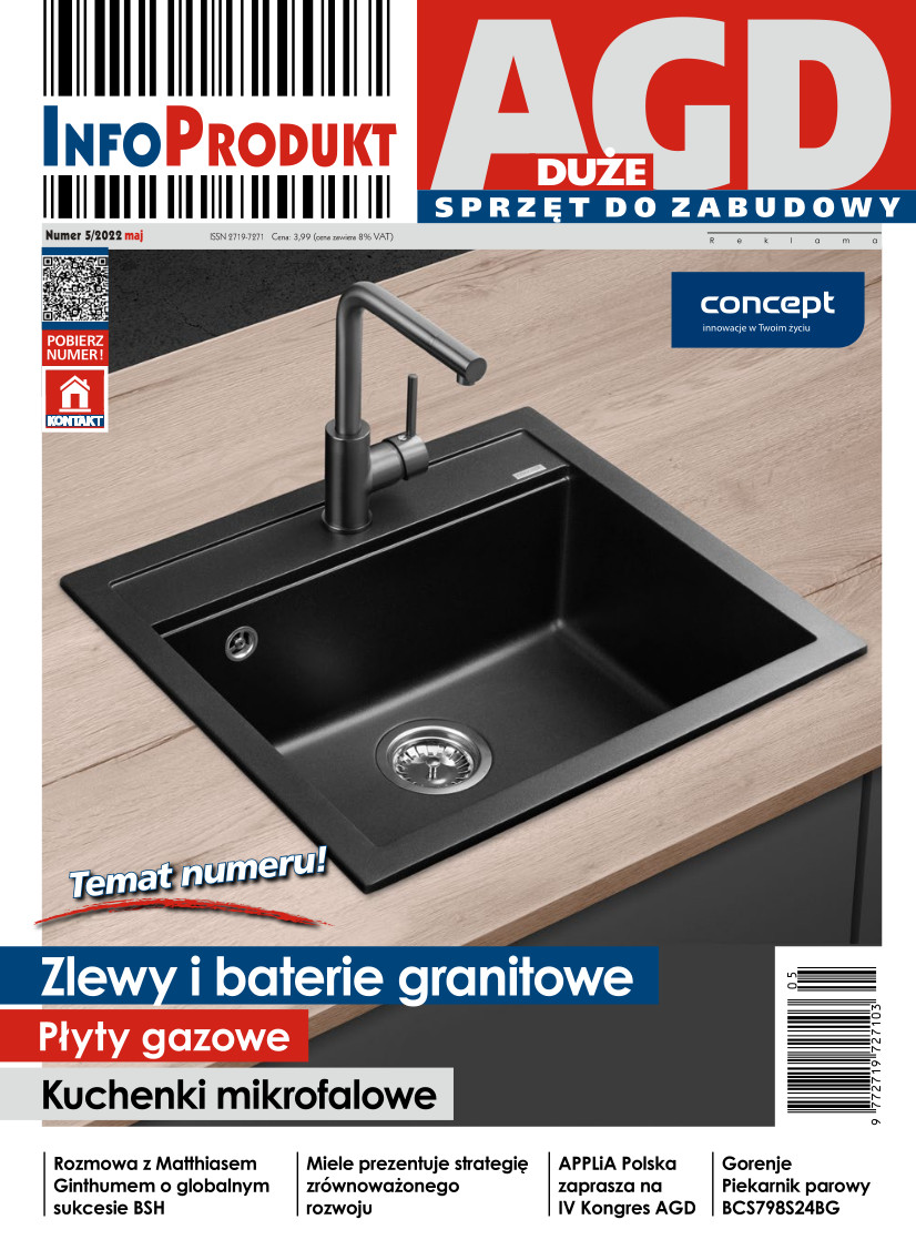 InfoProdukt AGD Duże - Sprzęt do zabudowy 05-2022